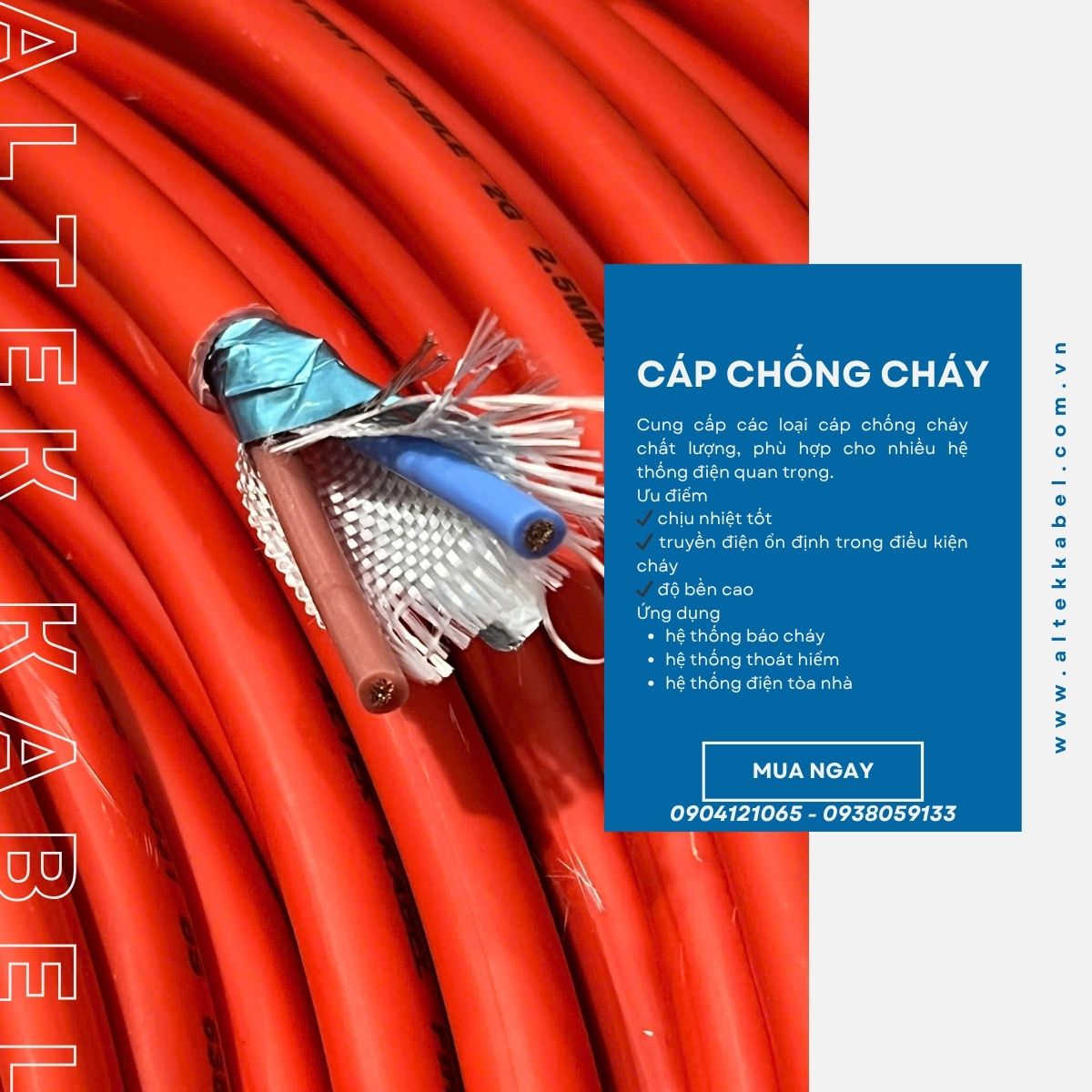 Dây tín hiệu hệ thống PCCC